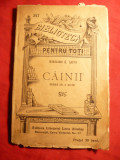 Haralamb G.Lecca - Cainii - Ed.1907 BPT nr.257 ,Leon Alcalay
