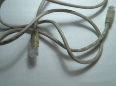 Cablu UTP 1 m mufat foto