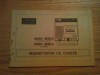 MK-26 A cu Baterie; MAGNETOFON CU CASETA de Retea; Instructiuni de Folosire -16p, Alta editura