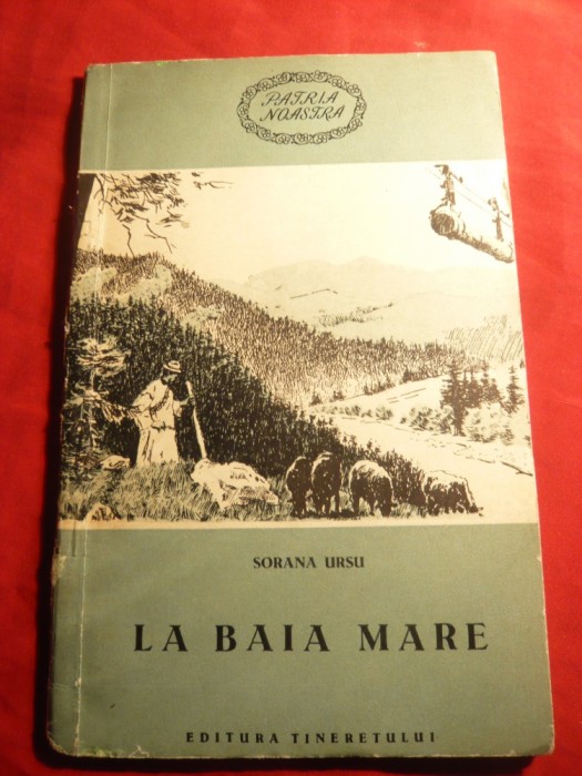 Sorana Ursu - La Baia Mare - Ed.Tineretului 1956 foto mare Sorana Ursu - La Baia Mare - Ed.Tineretului 1956 foto mare