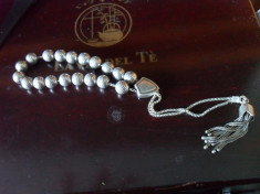 ROSARY/MATANII HAND ROSARY,ARGINT 925 VECHI,UNICE,RARE DE GASIT,ESTATE FIND US,DEOSEBITE,SPER PRET REDUS ACUM! foto