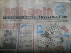 MIHAELA / GAZETA PENTRU TOTI COPIII / NELL COBAR (nr. 16 din 1 decembrie 1990) foto