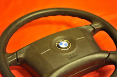 Volan BMW E46 stock COMPLET foto