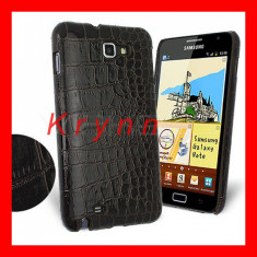 HC253 Carcasa Samsung Galaxy NOTE I9220 N7000 crocodil + FOLIE -TR 2LEI PT AVANS foto