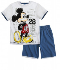 Set Tricou si Bermude Disney Copii Baieti Mickey Mouse 3 la 8 ani foto