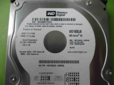 Hard Disk HDD 160GB Western Digital WD1600JB-00REA0 ATA IDE - DEFECT foto