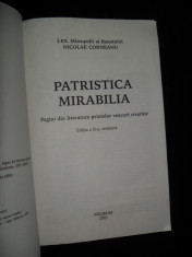 Patristica mirabilia(pagini din literatura primelor veacuri crestine)-NICOLAE CORNEANU foto