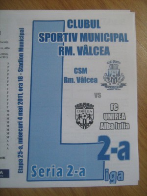Csm Rmvalcea Unirea Alba Iulia 4 Mai 2011 Okaziiro