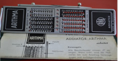 Calculator manual Arithma Addiator foto