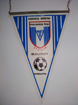 Fanion Asociatia Sportiva Mecanica Fina - Steaua Bucuresti foto