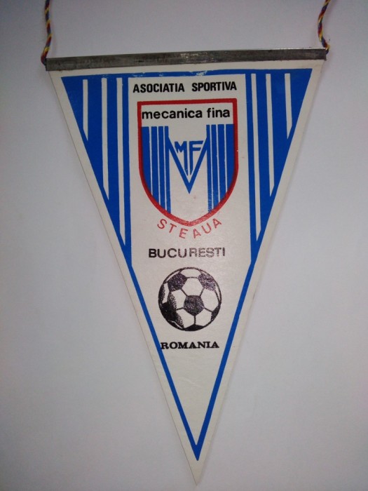 Fanion Asociatia Sportiva Mecanica Fina - Steaua Bucuresti