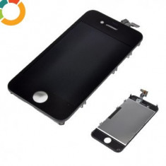 LCD Retina Display iPhone 4 negru original + Geam Touchscreen foto