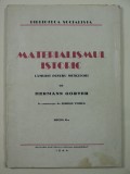 MATERIALISMUL ISTORIC - LAMURIT PENTRU MUNCITORI - HERMANN GORTER - 1944