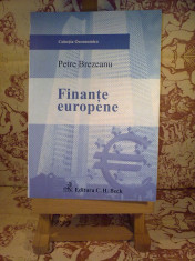 Petre Brezeanu - Finante europene foto