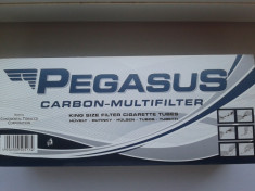 Tuburi pentru tigari Pegasus cu Carbon foto