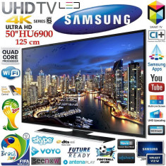 OCAZIE NOU TELEVIZOR 4K ULTRA HD SAMSUNG 50HU6900 125 CM LED SMART TV, UHD+ GARANTIE, QUAD CORE, VOICE CONTROL, FIFA WORLD CUP BRASIL RIO 2014 foto