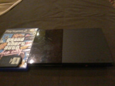 PlayStation 2+Card de memorie PS2+GTA Vice City foto