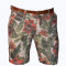 Pantaloni scurti ZARA bermude de vara Hawai model 2014 elegant casual inflorat / fori + CUREA CADOU! L68