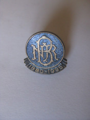 RARA! INSIGNA REVER 115 ANI BNR 1880-1995 foto