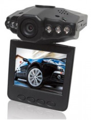 Camera Video Portabila auto DVR HD 720p cu Inregistrare infrarosu Microfon Night Vision Martor Accident foto