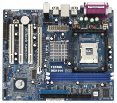 Placa de baza AsRock P4VM890 - FSB800, DDR400, SATA, PCI-E, video - socket 478 - impecabila - ofer PROBA !!! foto