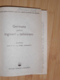 BENNO DEPAUSCHEG--GERMANA PENTRU INGINERI SI TEHNICIENI