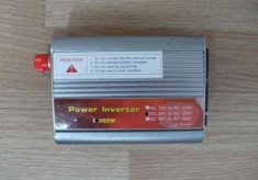 Invertor Sinus modificat 300W, 24V/220V, 50Hz. foto