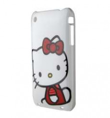 Husa Iphone 3 din Plastic Model Hello Kitty Culoare Alba foto