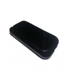 Husa Samsung Galaxy Chat B5330 din Silicon Model Simplu Culoare Neagra foto