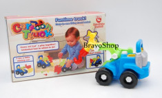 Set de asamblat Tractor - Jucarie creativ-educativa pentru copii! foto