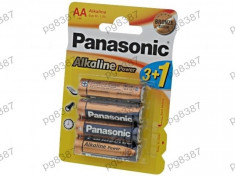 Baterie AA, LR6, alcalina, 1,5V, Panasonic Bronze-050291 foto