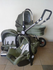 Carucior Baby Care 3 in 1 nou in cutie sigilat(cod 3 piese) foto