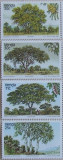 VENDA 1984 - ARBORI 4 VALORI, NEOBLITERATE - AS 061, Natura