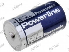 Baterie D, R20, alcalina, 1,5V, Panasonic Powerline-050308 foto