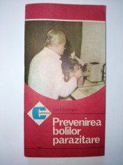 Prevenirea bolilor parazitare &amp;amp;ndash; Ion Gherman Ed. Ceres 1986 foto