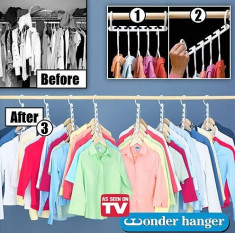 Wonder Hanger - set 8 umerase pentru camasi foto