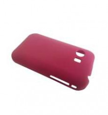 TRANSPORT GRATUIT! - SET - Husa plastic Samsung Galaxy Y S5360 roz+ Folie protectie si laveta microfibre foto