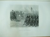 Gravura Batalia piramidelor 21 iulie 1798 intre Napoleon si Mourad Bey Raffet Paris 1878, Altul