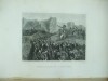 Gravura Ultimul asalt al lui Napoleon asupra orasului Acra in 1799 Raffet 1878