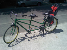 Bicicleta tandem foto