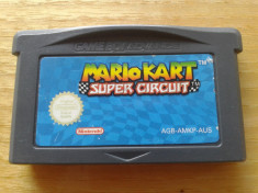 Vand joc Mario Kart Super Circuit pentru gameboy / game boy advance foto