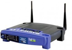 Router Wireless Linksys WRT54GL, vers.1.1, are instalat DD-WRT - Garantie 6 luni foto