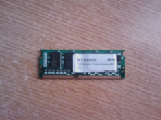 MEMORIE LAPTOP SDRAM PC 100 256MB TRANSCEND IMPECABILA foto