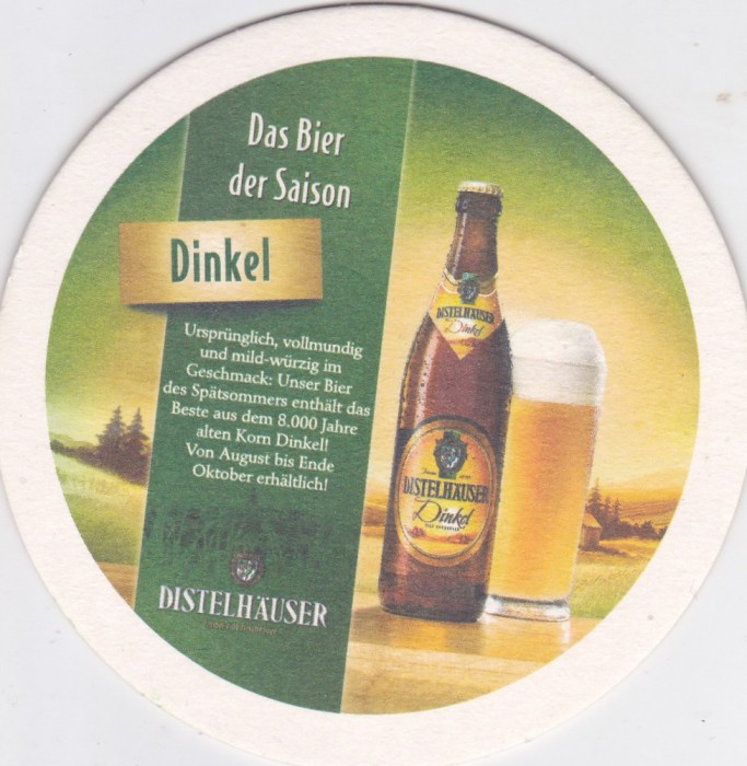Suport de pahar / Biscuite DISTELHAUSER