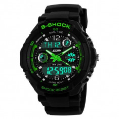 Ceas SKMEI S - Shock rezistent la apa 5 culori functii alarma calendar cronometru CADOU foto
