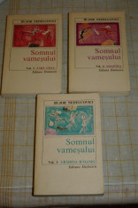 Somnul vamesului - Bujor Nedelcovici - 3 volume - Editura Eminescu - 1981 foto