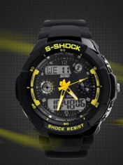 Ceas SKMEI S - Shock rezistent la apa 5 culori functii alarma calendar cronometru CADOU foto