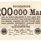 Germania bancnota 200.000 mark marci 09.08.1923 UNC