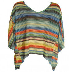 Bluza Zara Multicolora Mar.M Model larg foto