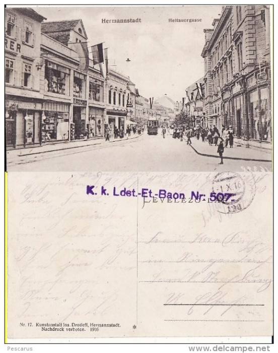 Sibiu - Heltauergasse- tramvai